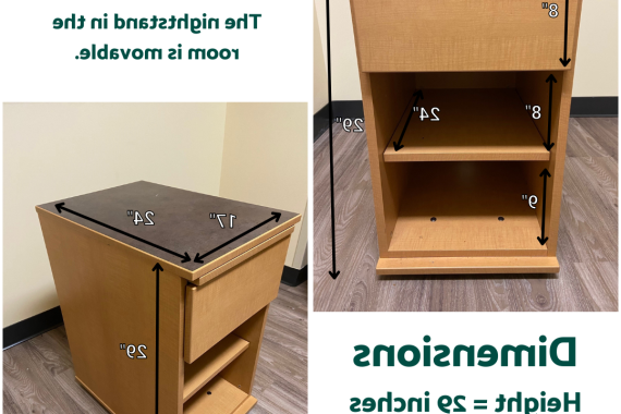 Room Nightstand Dimensions