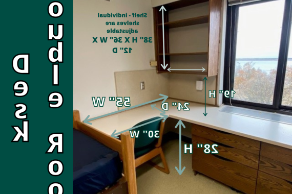 Tamarack Double Room Desk Dimensions